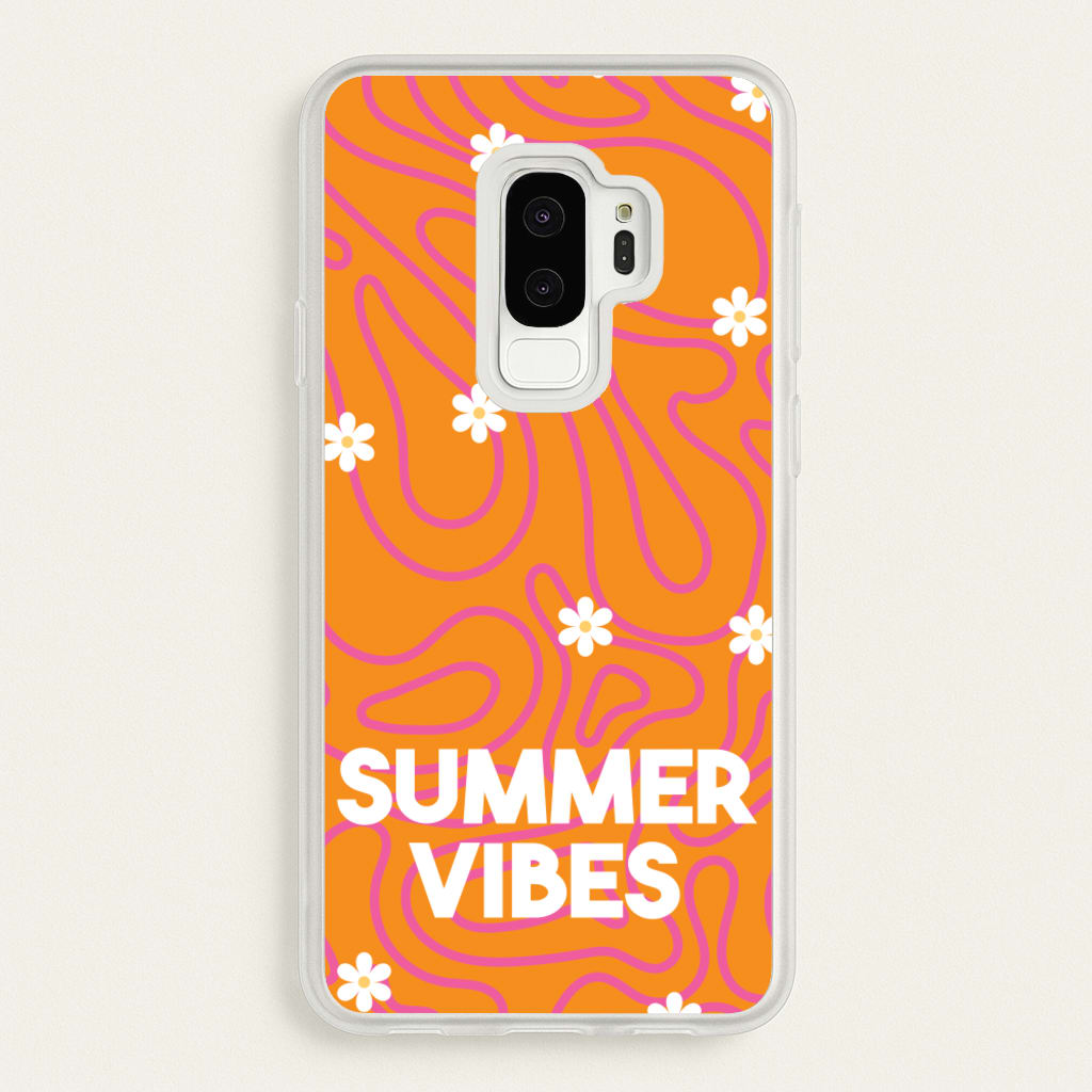 Summer Vibes Daisies - Summer Phone Case for Galaxy S9 Plus