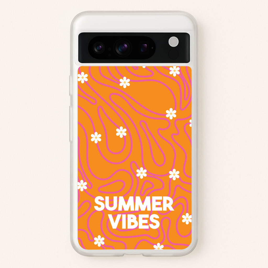 Summer Vibes Daisies - Summer Phone Case for Google Pixel 8 Pro