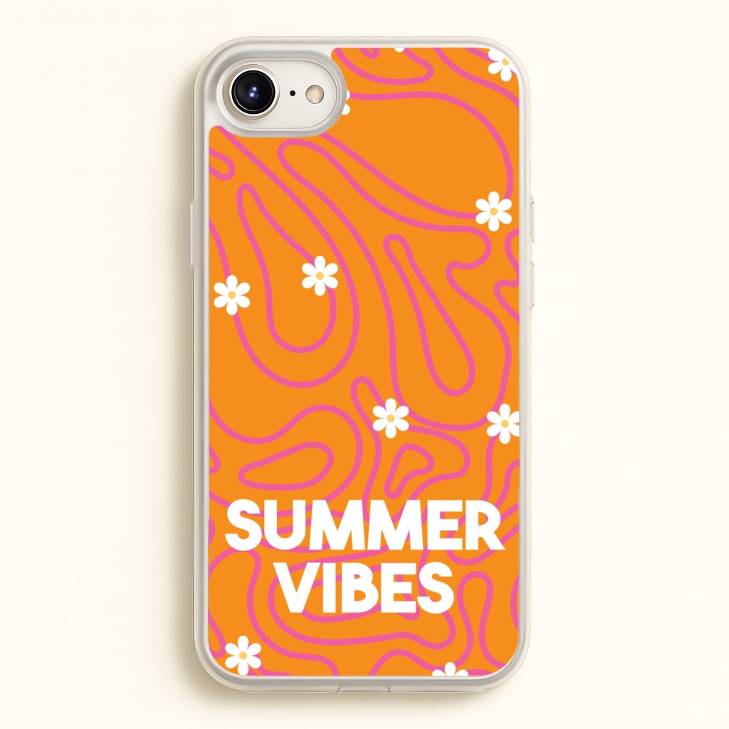 Summer Vibes Daisies - Summer Phone Case for iPhone 6 Plus / 7 Plus / 8 Plus