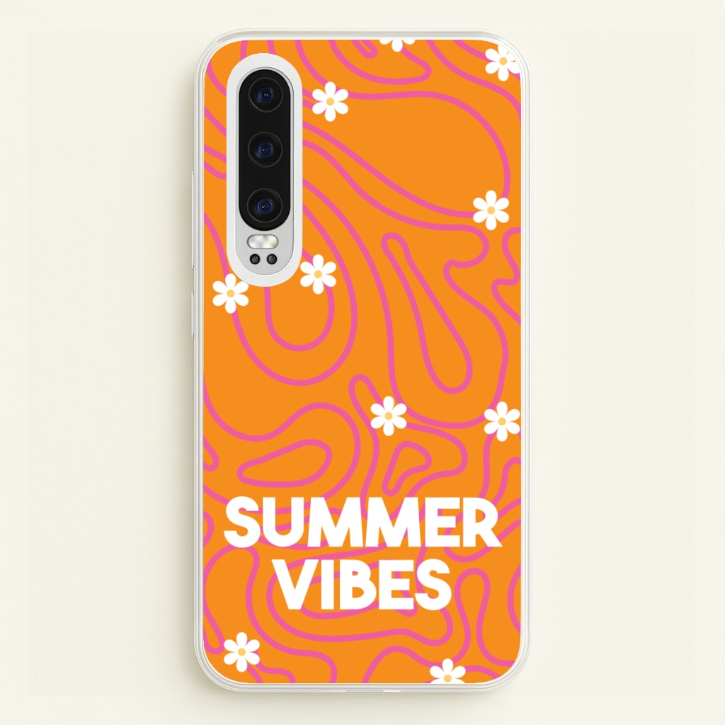 Summer Vibes Daisies - Summer Phone Case for Huawei P30
