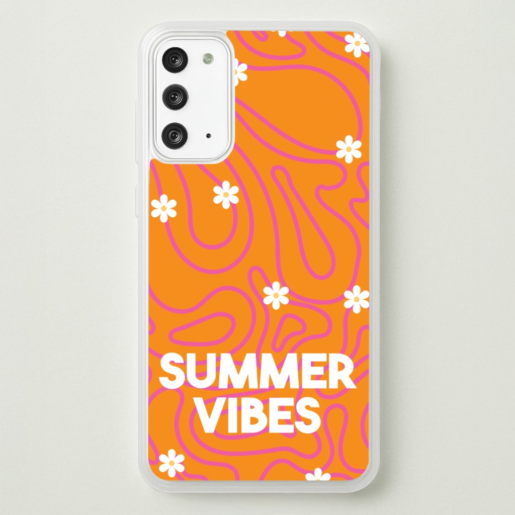 Summer Vibes Daisies - Summer Phone Case for Galaxy Note 20