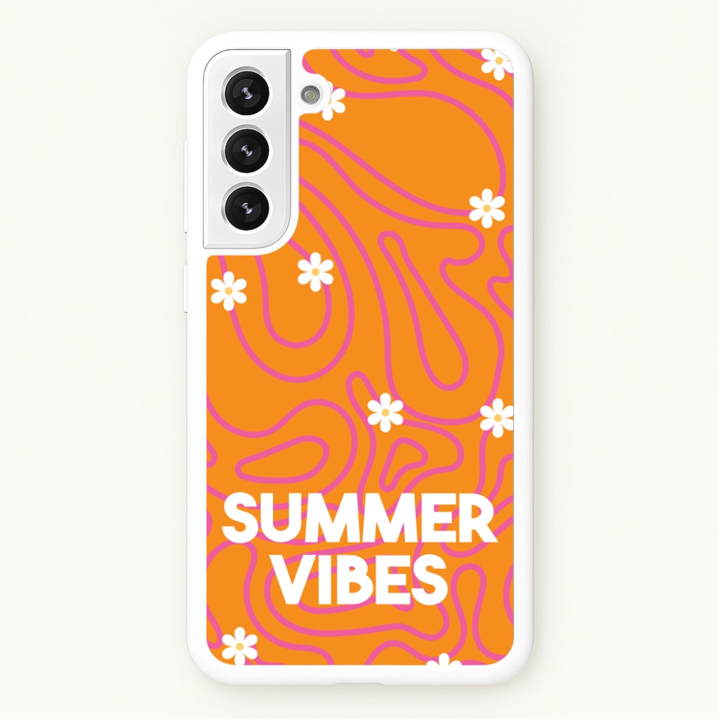 Summer Vibes Daisies - Summer Phone Case for Galaxy S22 Plus