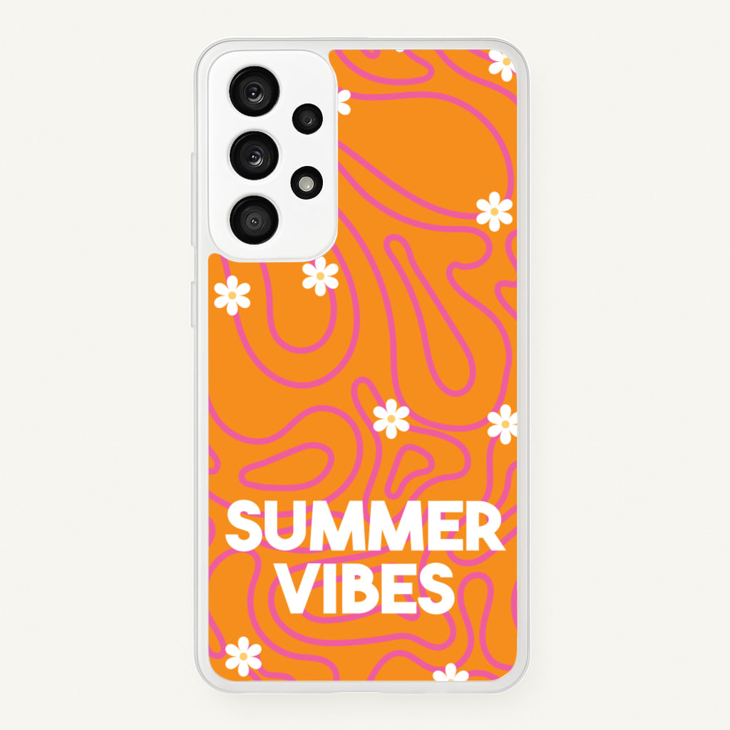 Summer Vibes Daisies - Summer Phone Case for Galaxy A53