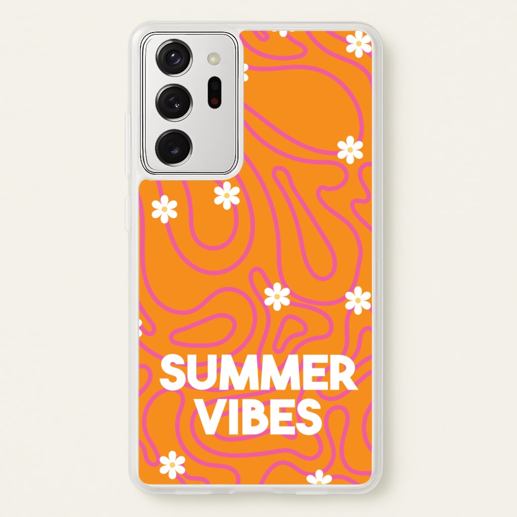Summer Vibes Daisies - Summer Phone Case for Galaxy Note 20 Ultra
