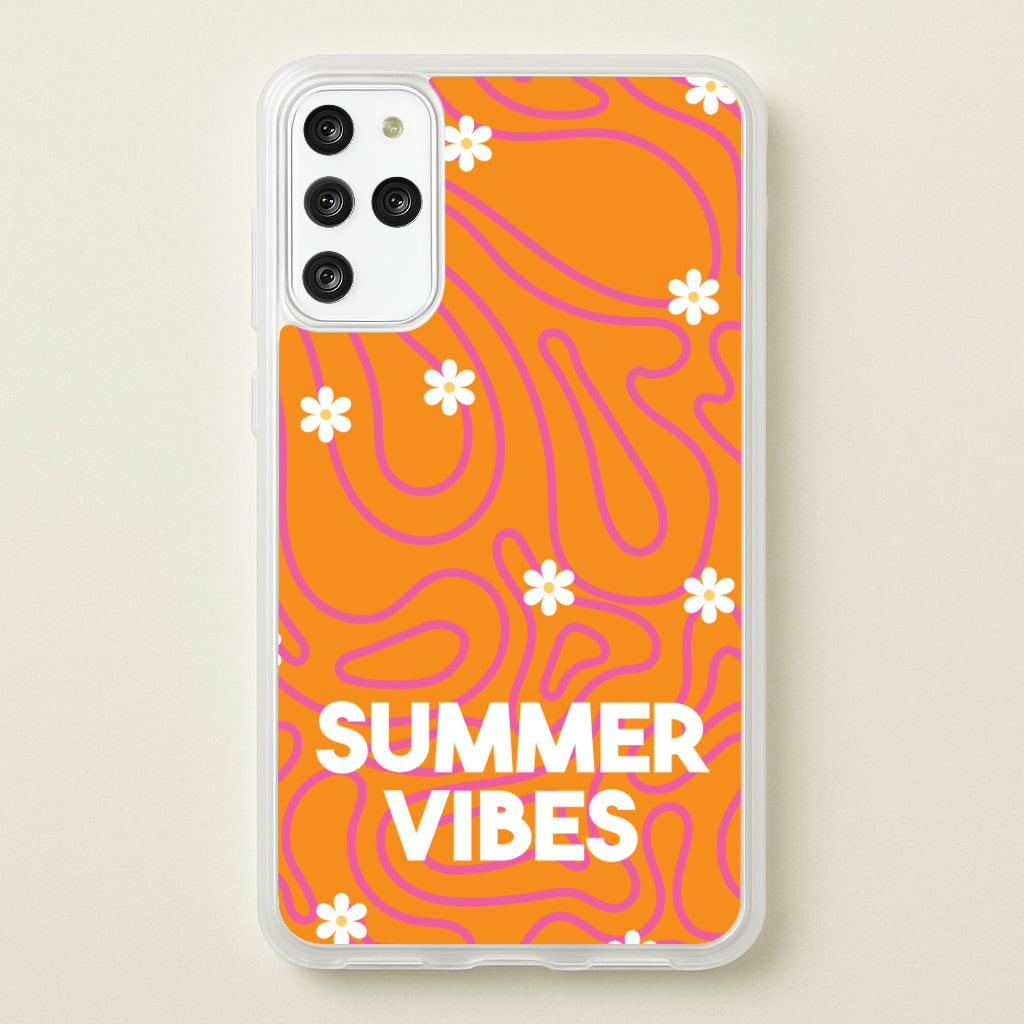 Summer Vibes Daisies - Summer Phone Case for Galaxy S20 Plus