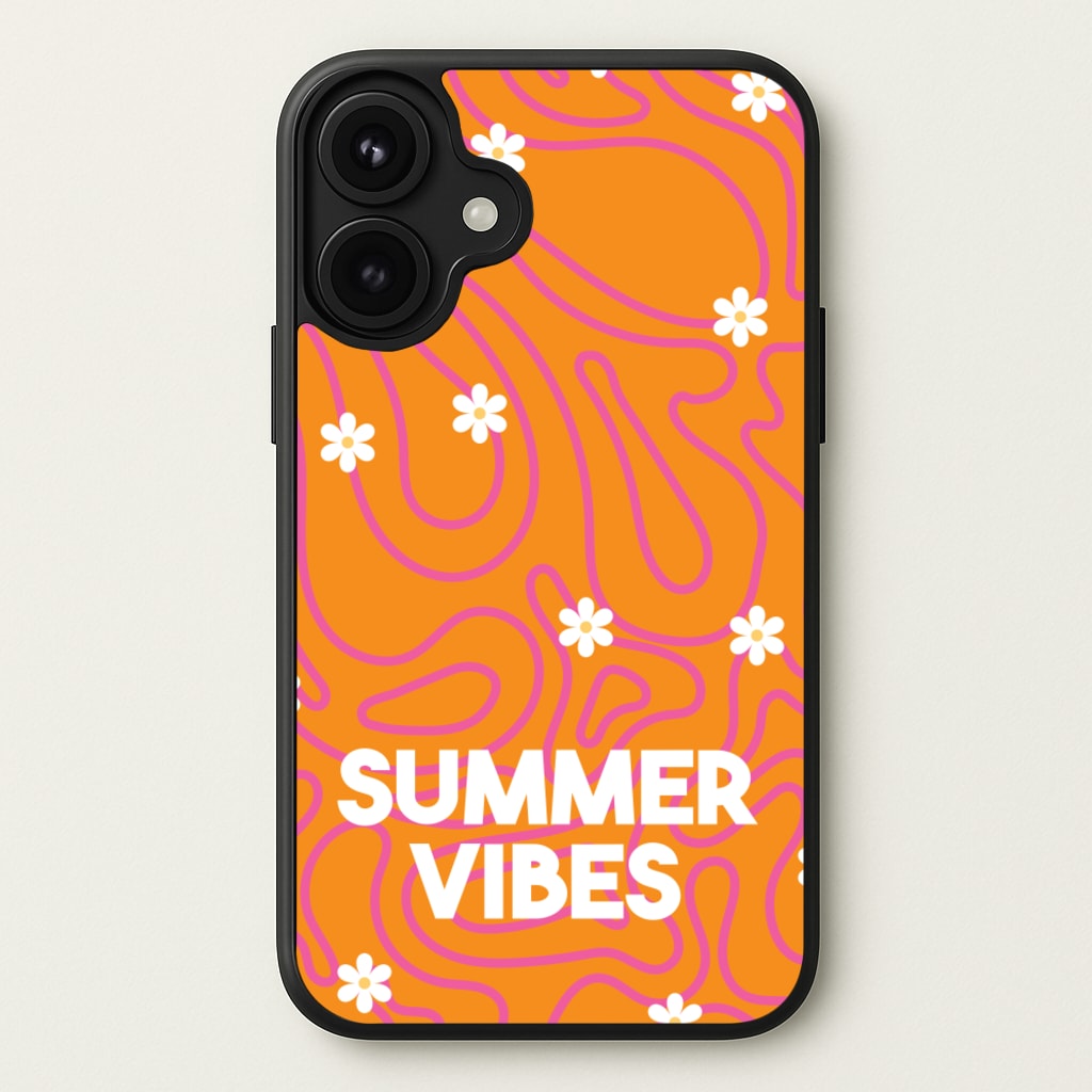 Summer Vibes Daisies Phone Case for iPhone 17