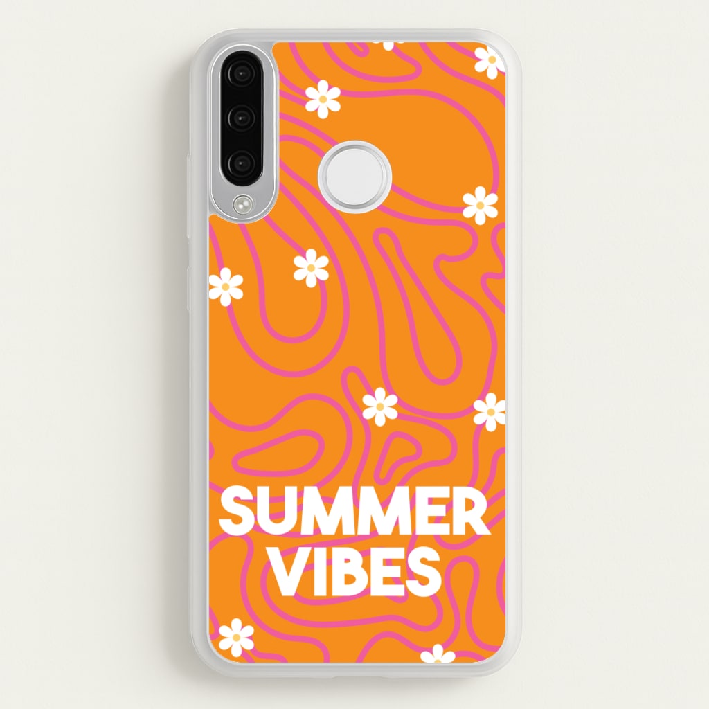 Summer Vibes Daisies - Summer Phone Case for Huawei P30 Lite