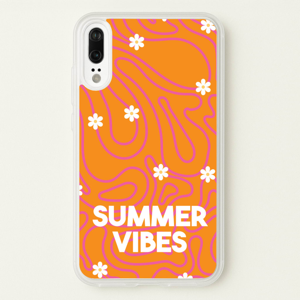 Summer Vibes Daisies - Summer Phone Case for Huawei P20