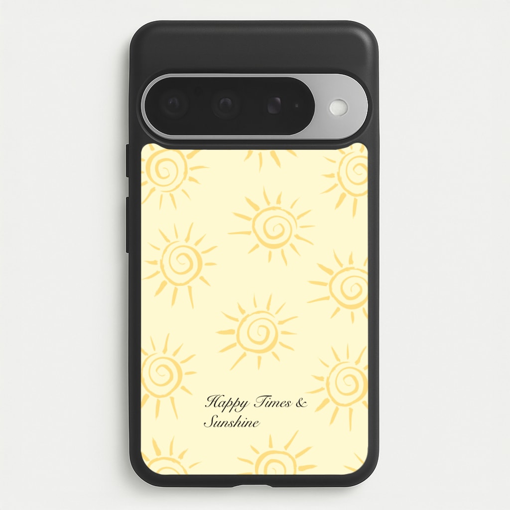 Happy Times And Sunshine Phone Case for Google Pixel 10 Pro XL