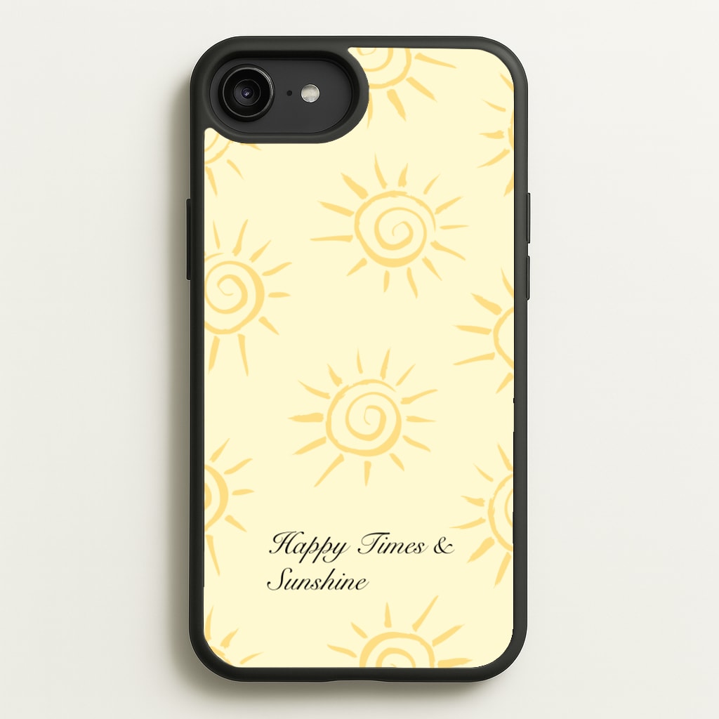 Happy Times And Sunshine - Summer Phone Case for iPhone 6 Plus / 7 Plus / 8 Plus