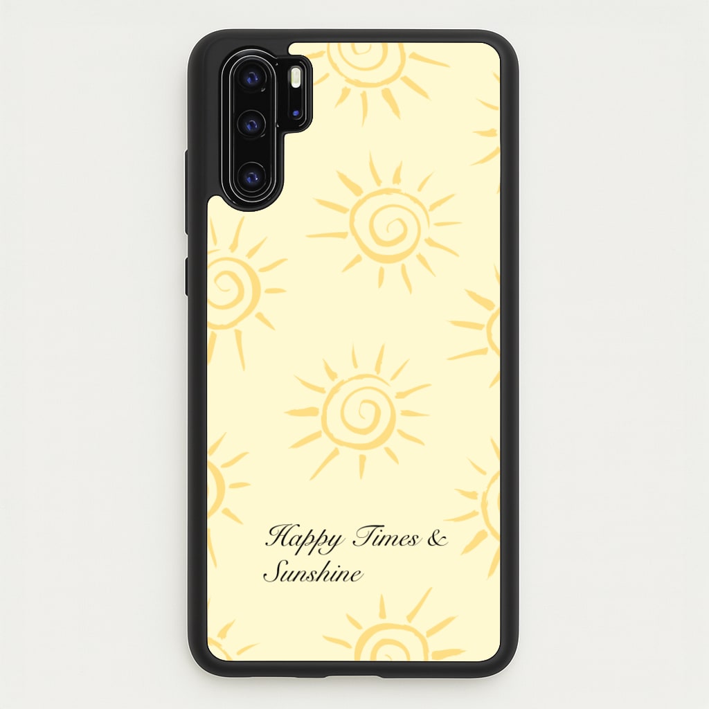 Happy Times And Sunshine - Summer Phone Case for Huawei P30 Pro