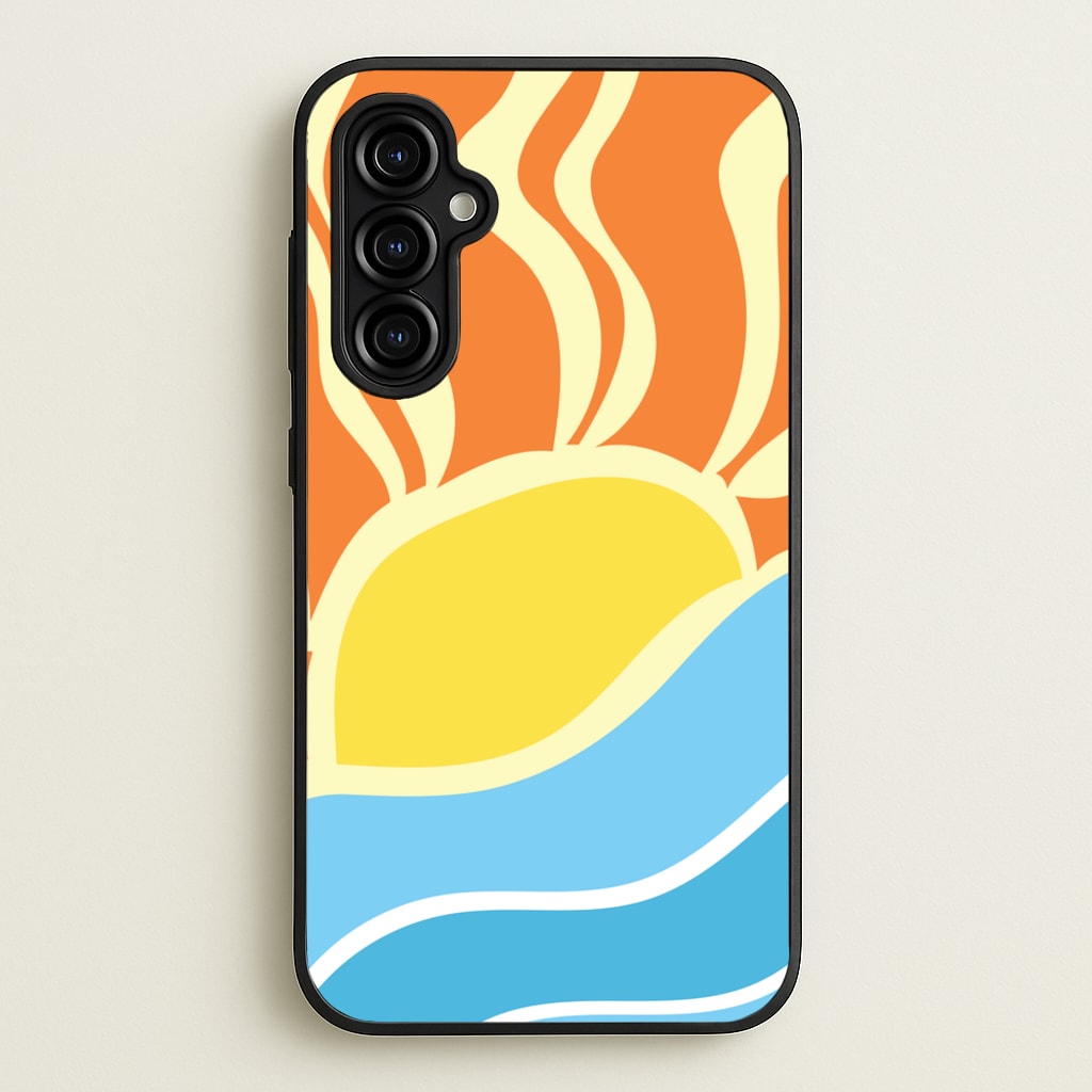 Abstract Sunset - Summer Phone Case for Galaxy A54