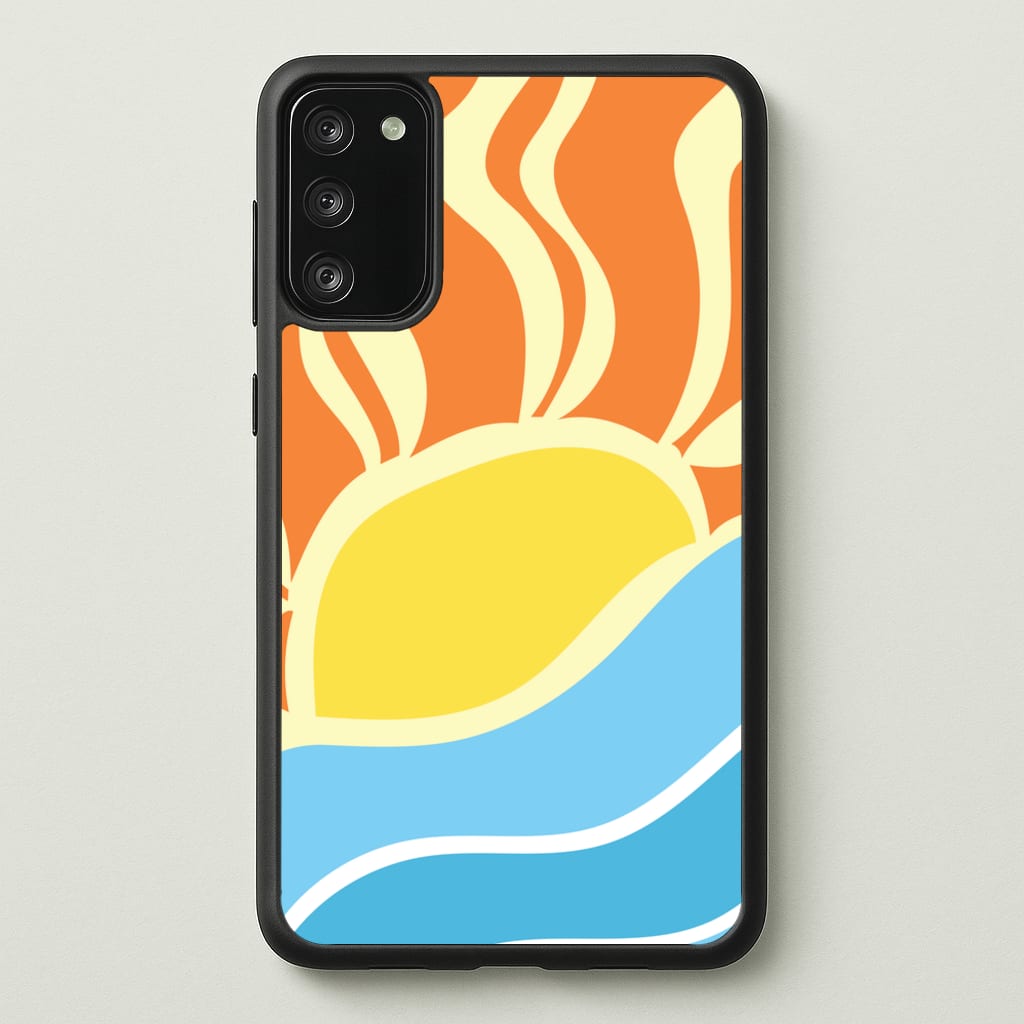 Abstract Sunset - Summer Phone Case for Galaxy S20FE