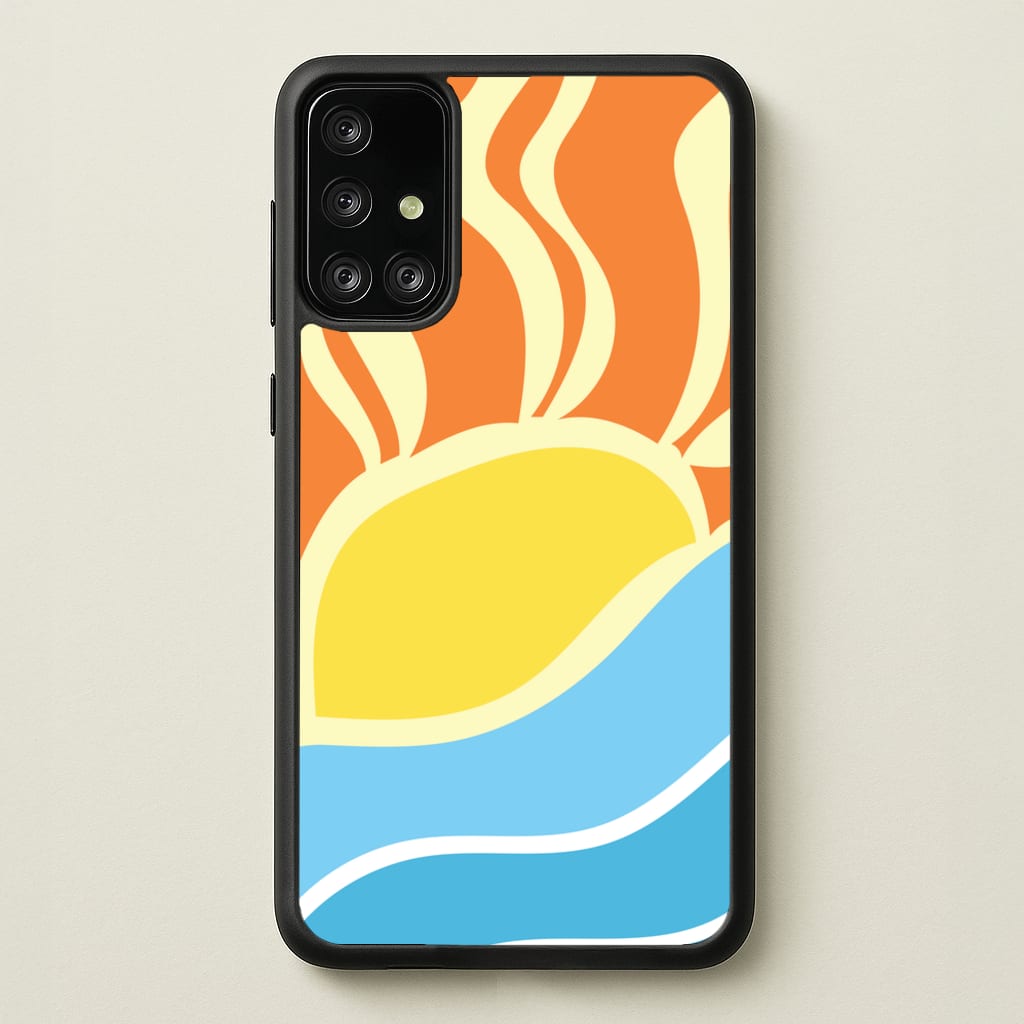 Abstract Sunset - Summer Phone Case for Galaxy A71