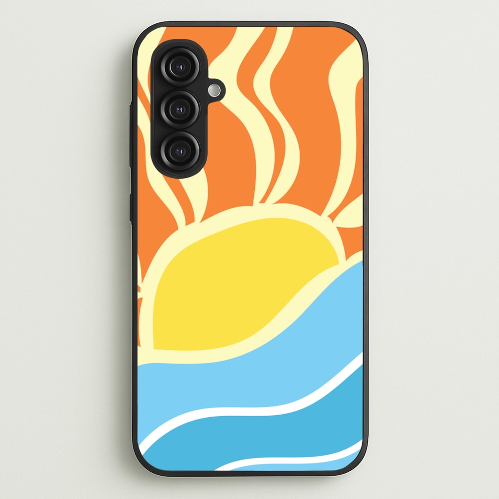 Abstract Sunset - Summer Phone Case for Galaxy S23FE
