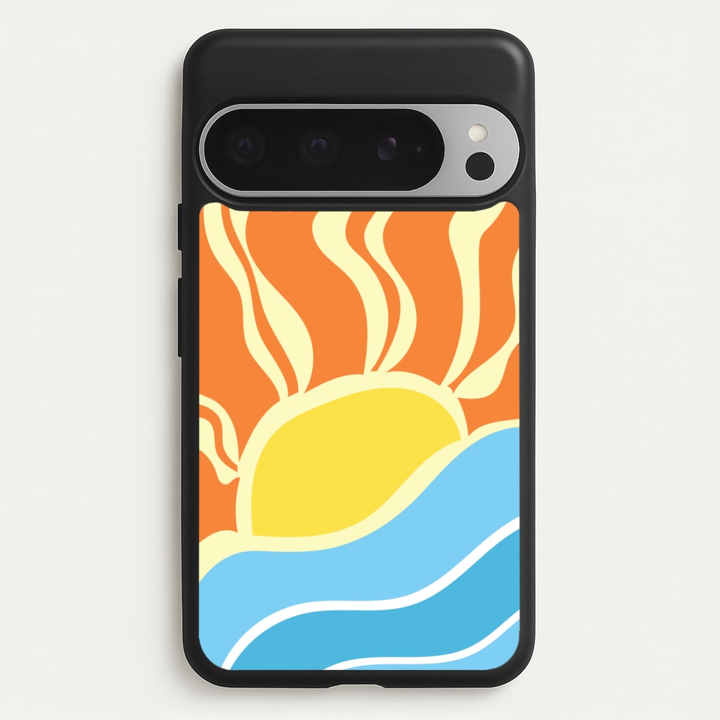 Abstract Sunset - Summer Phone Case for Google Pixel 9 Pro XL