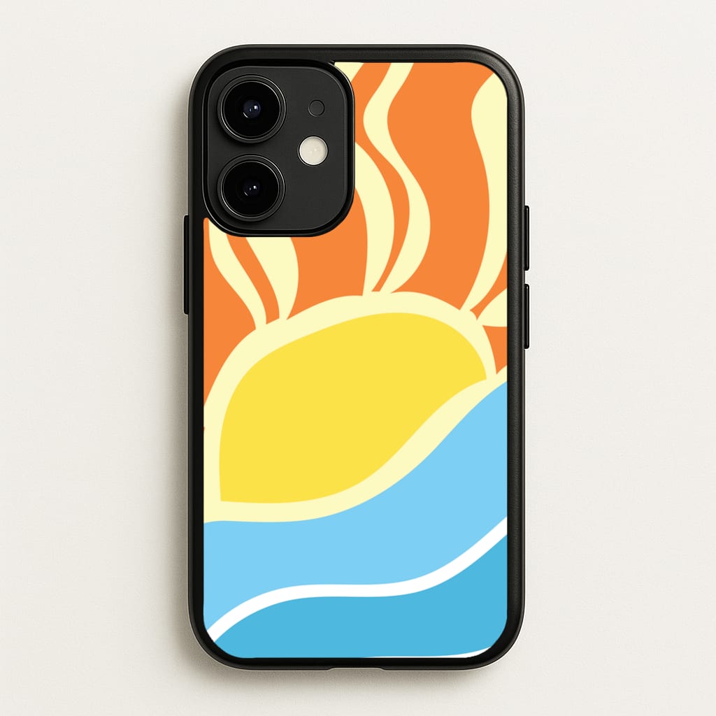 Abstract Sunset - Summer Phone Case for iPhone 12 / 12 Pro