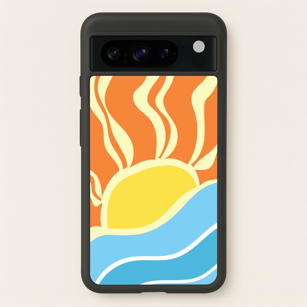 Abstract Sunset - Summer Phone Case for Google Pixel 8 Pro