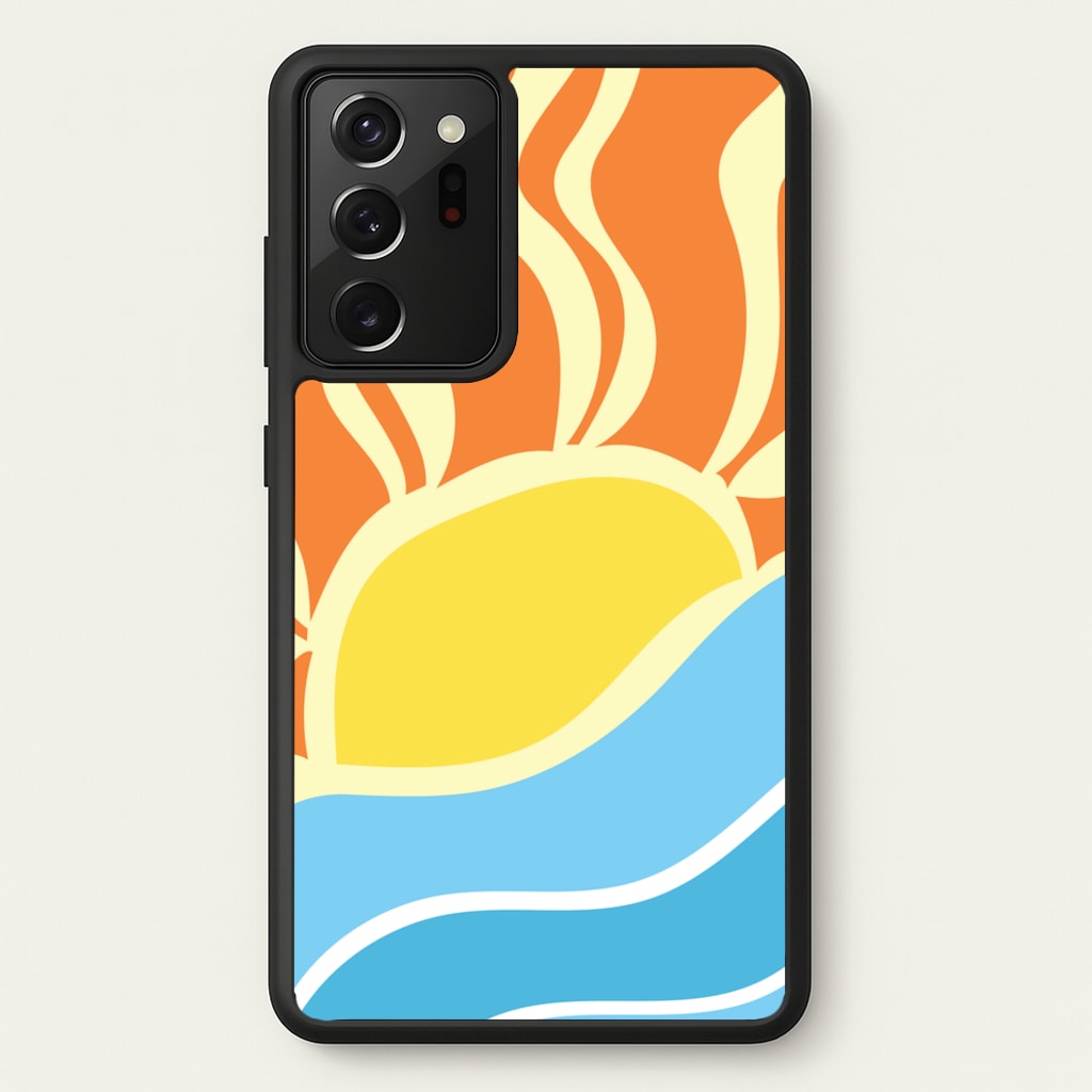 Abstract Sunset - Summer Phone Case for Galaxy Note 20 Ultra