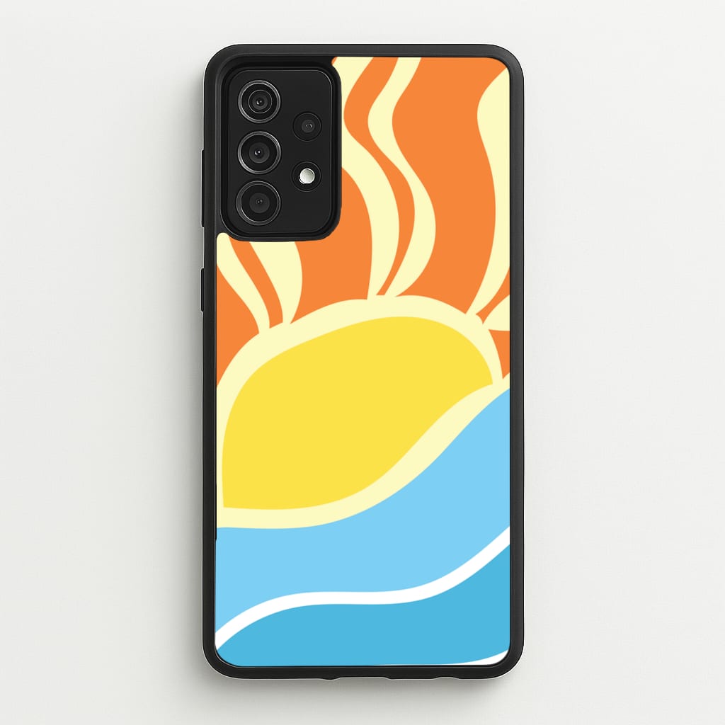 Abstract Sunset - Summer Phone Case for Galaxy A52 / A52s