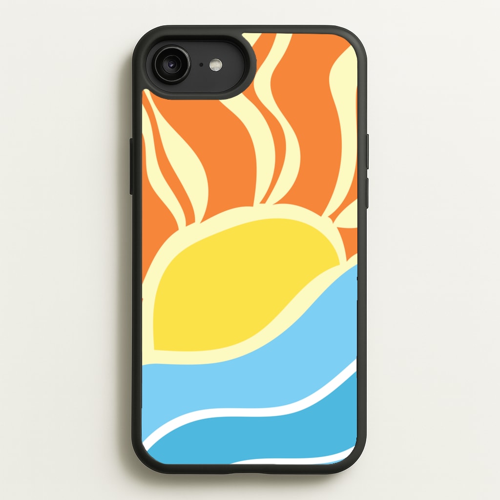 Abstract Sunset - Summer Phone Case for iPhone 6 Plus / 7 Plus / 8 Plus