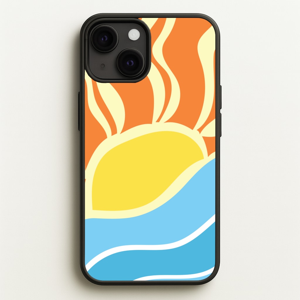 Abstract Sunset - Summer Phone Case for iPhone 13 Mini