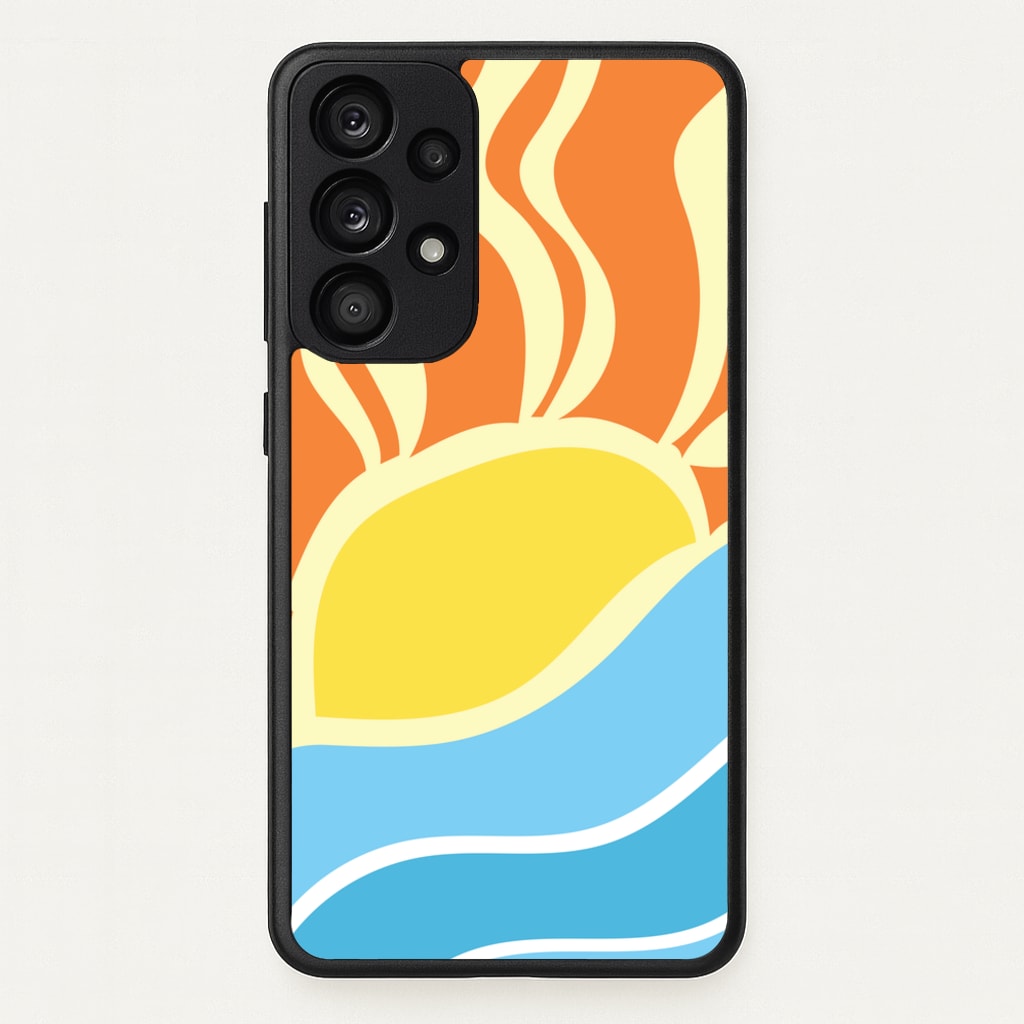Abstract Sunset - Summer Phone Case for Galaxy A53