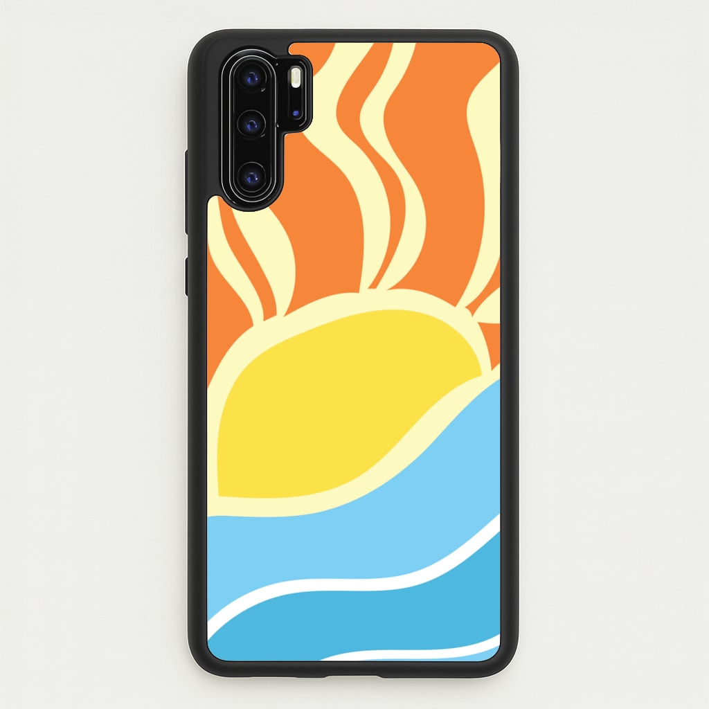 Abstract Sunset - Summer Phone Case for Huawei P30 Pro