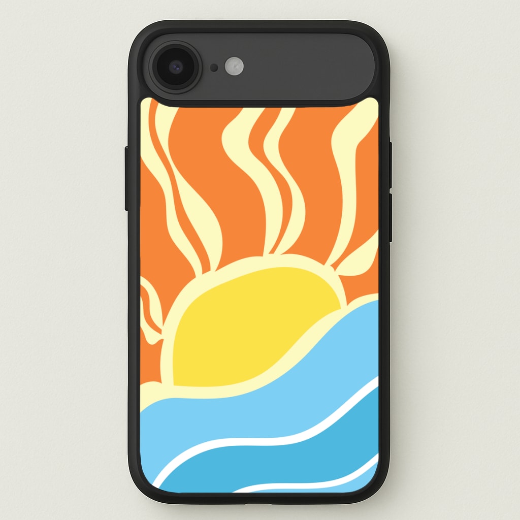 Abstract Sunset Phone Case for iPhone 17 Air