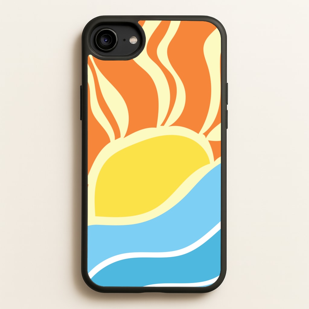 Abstract Sunset - Summer Phone Case for iPhone 6 / 7 / 8 / SE