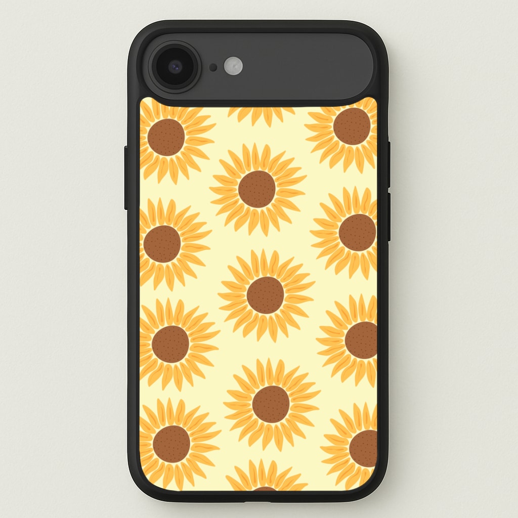 Sunflowers Abstract Pattern Phone Case for iPhone 17 Air