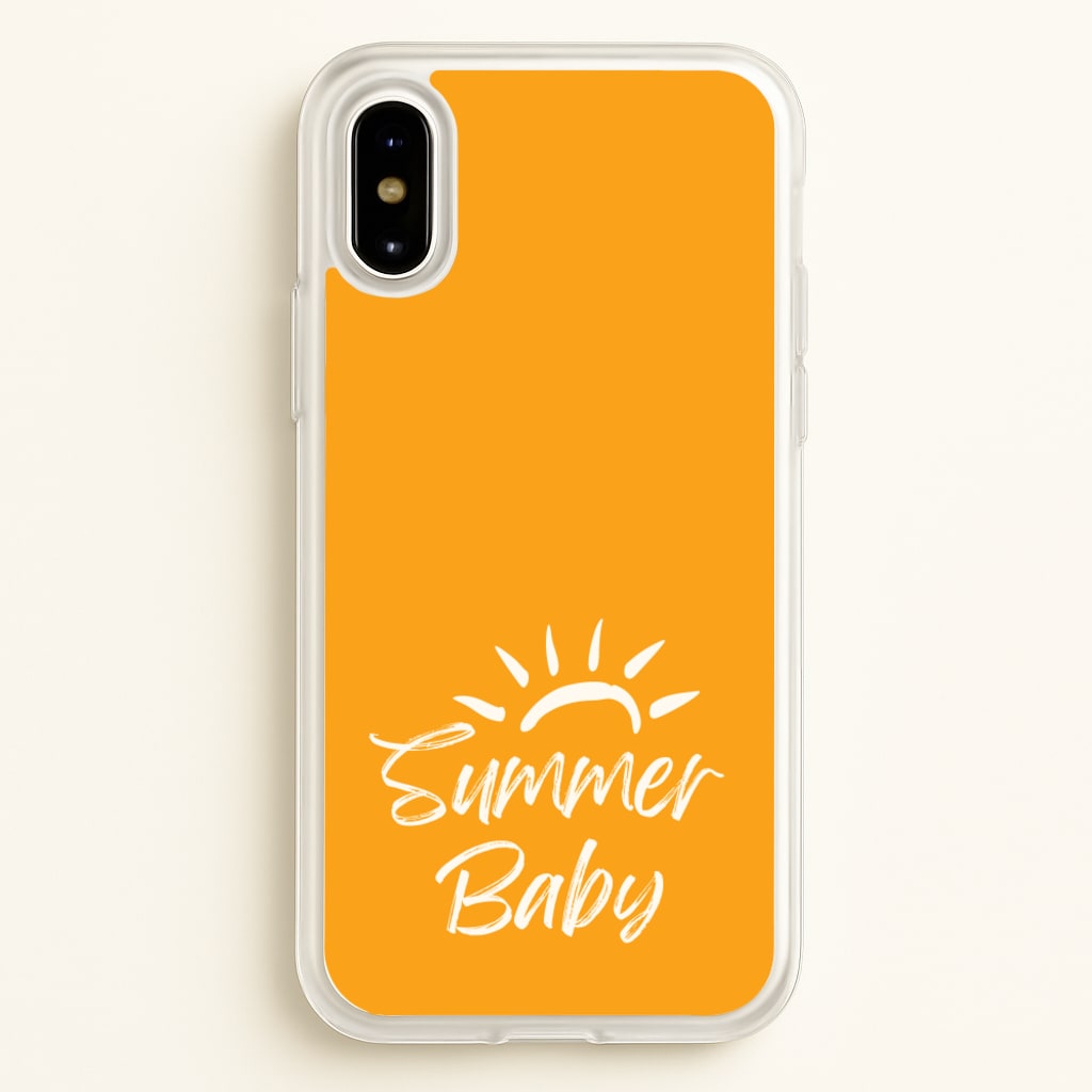 Summer Baby - Summer Phone Case for iPhone X / XS