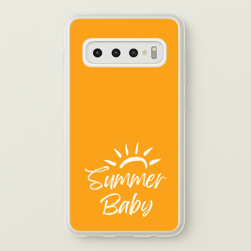 Summer Baby - Summer Phone Case for Galaxy S10 Plus
