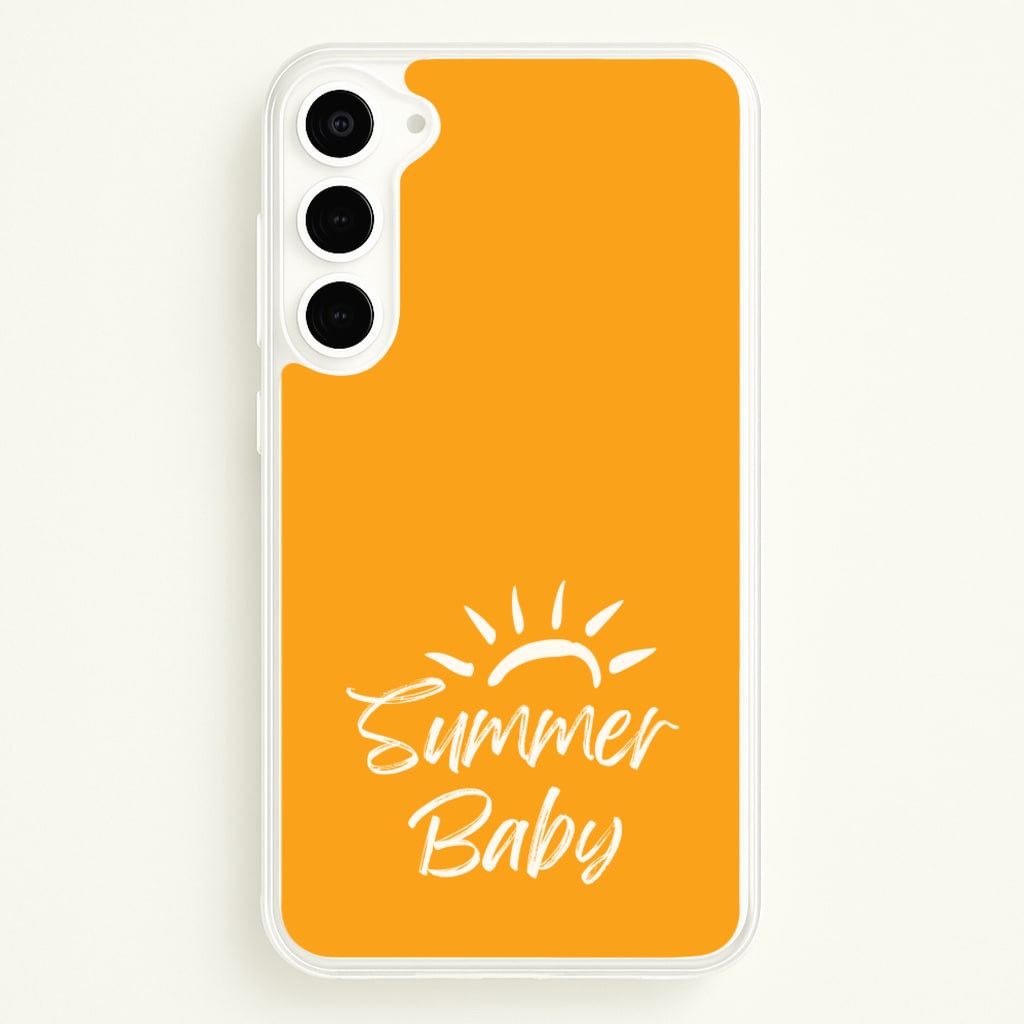 Summer Baby - Summer Phone Case for Galaxy S23