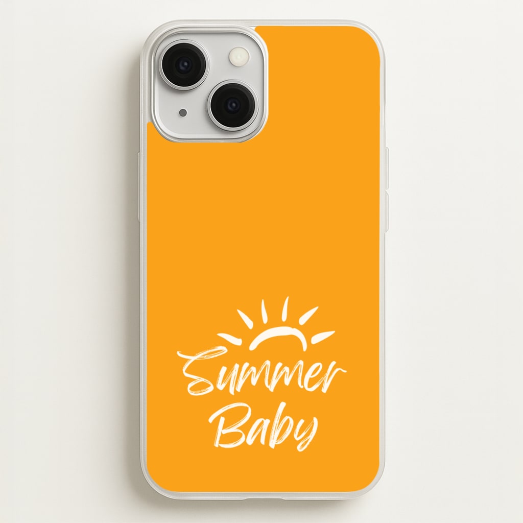 Summer Baby - Summer Phone Case for iPhone 13 Mini
