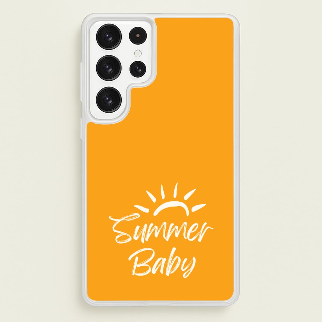 Summer Baby - Summer Phone Case for Galaxy S22 Ultra
