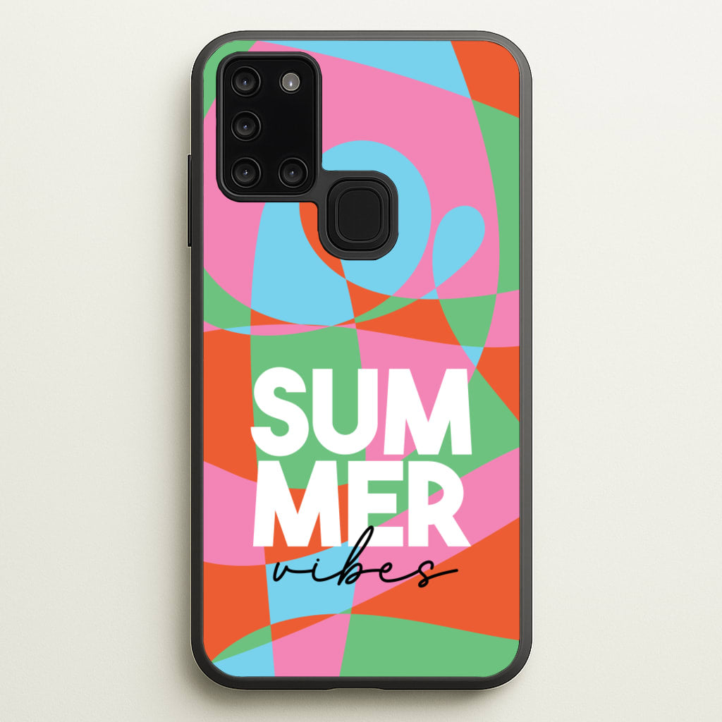 Summer Vibes - Summer Phone Case for Galaxy A21s