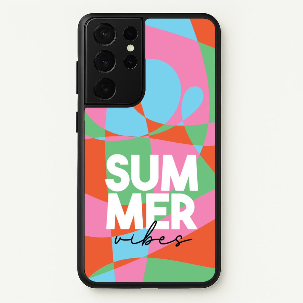 Summer Vibes - Summer Phone Case for Galaxy S21 Ultra
