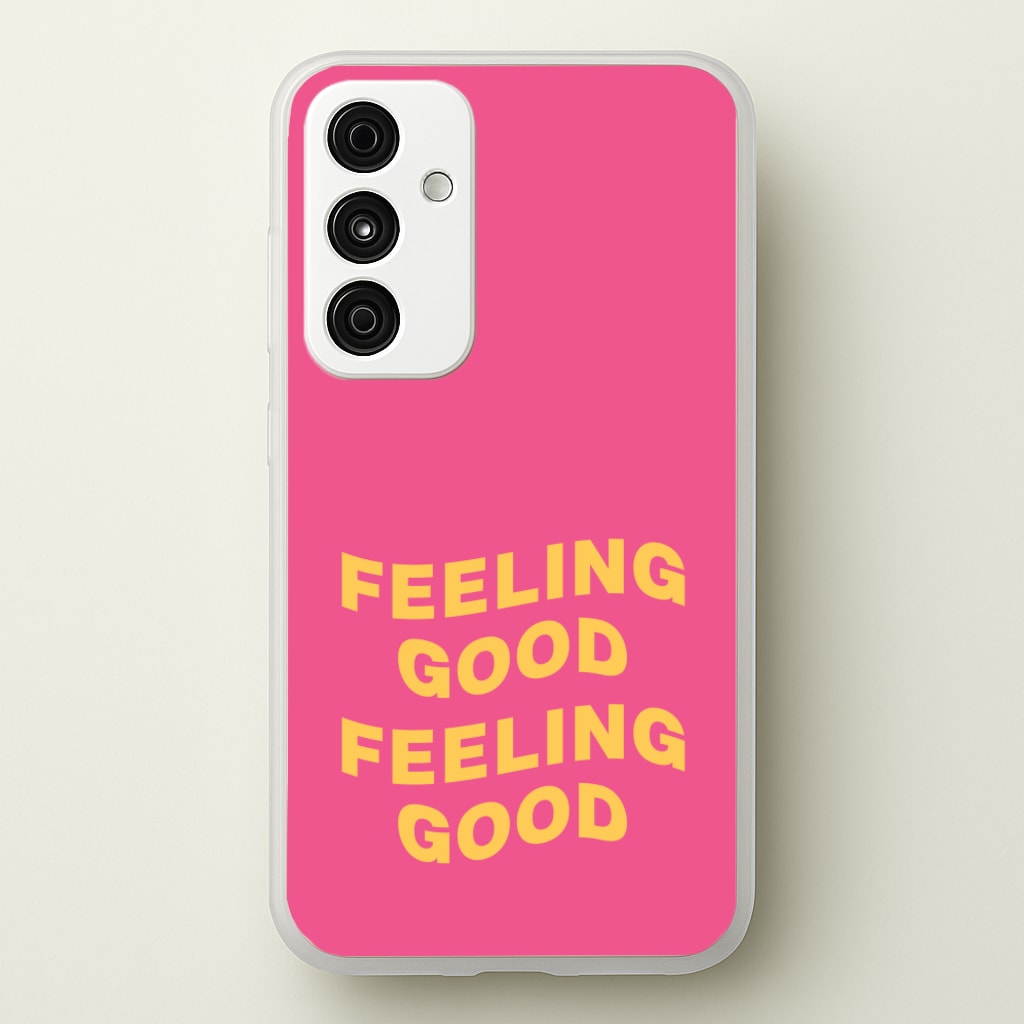 Wavey Feeling Good - Summer Phone Case for Galaxy A55