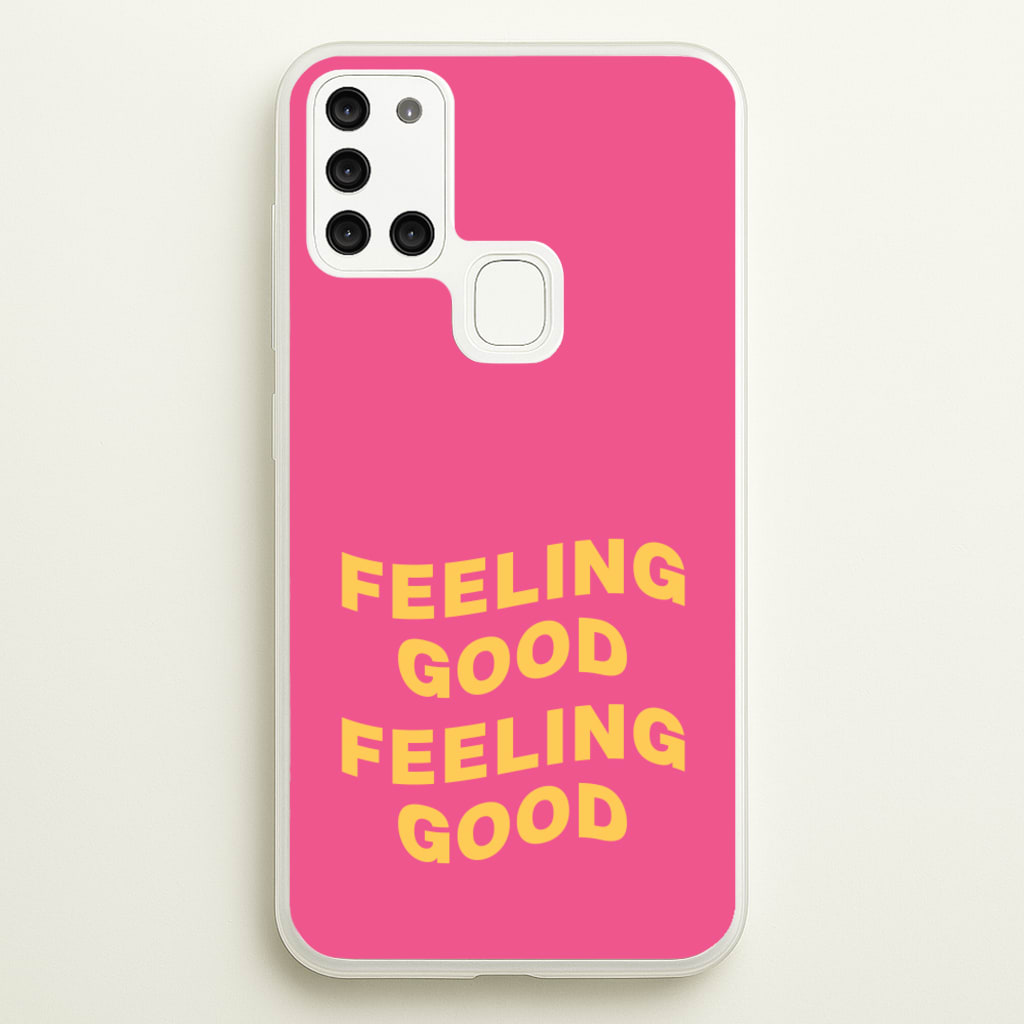 Wavey Feeling Good - Summer Phone Case for Galaxy A21s