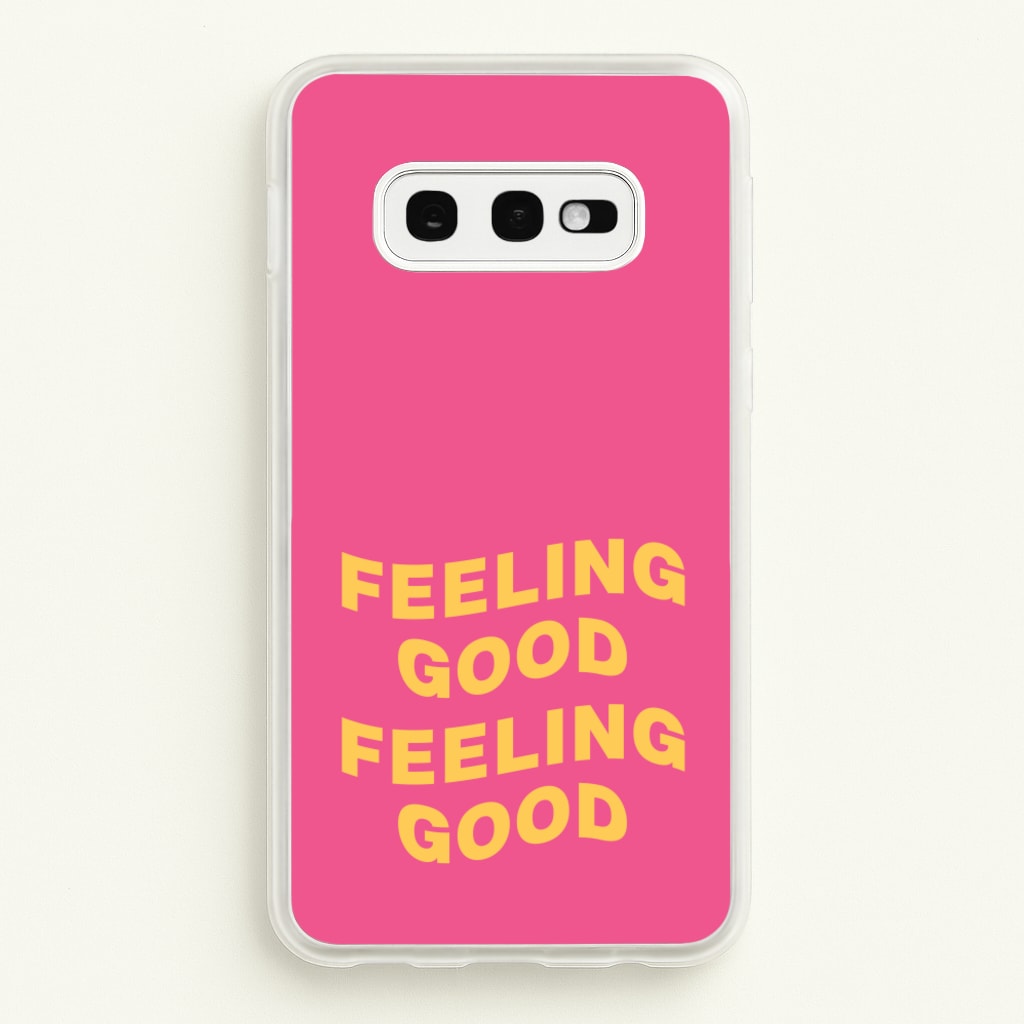 Wavey Feeling Good - Summer Phone Case for Galaxy S10e