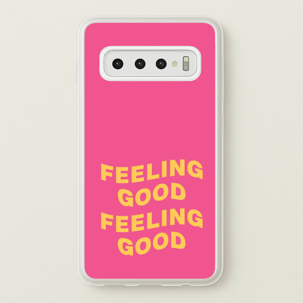 Wavey Feeling Good - Summer Phone Case for Galaxy S10 Plus