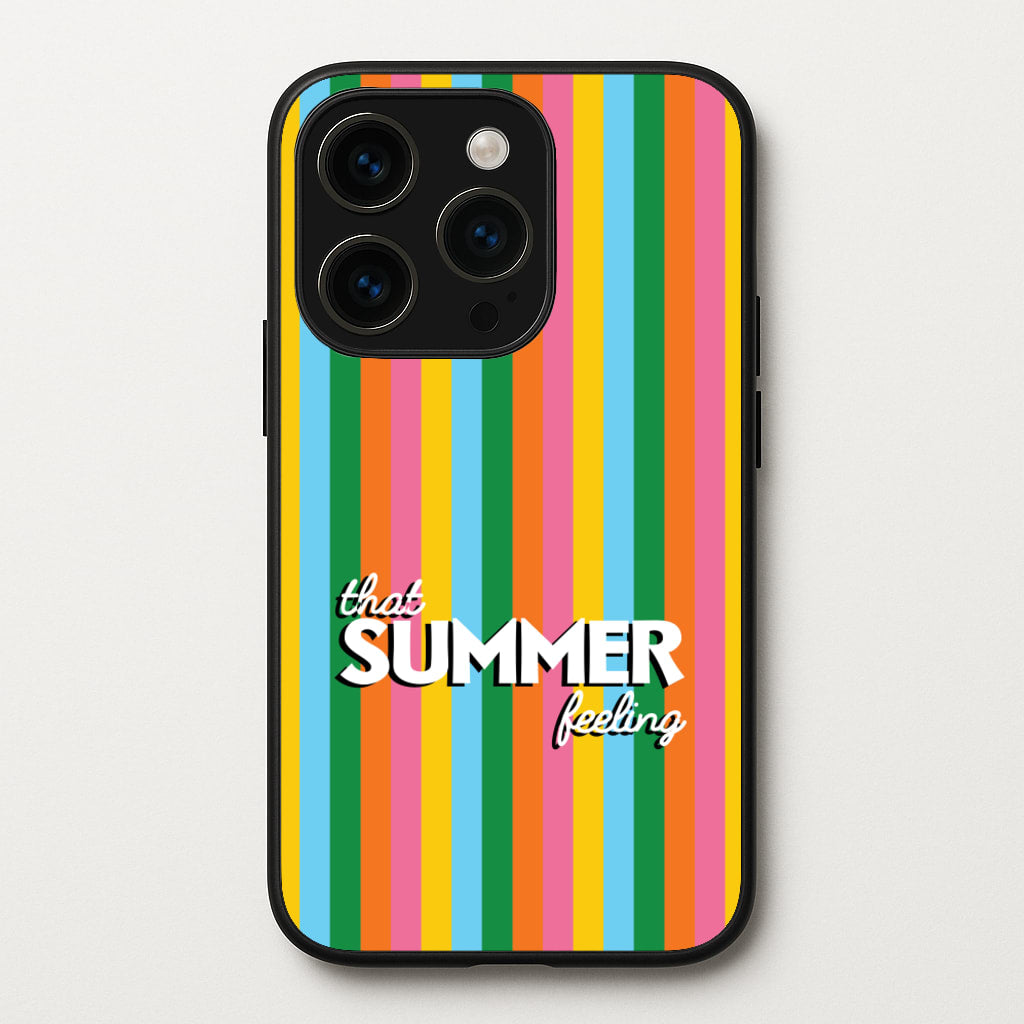 That Summer Feeling Stripes - Summer Phone Case for iPhone 15 Pro Max