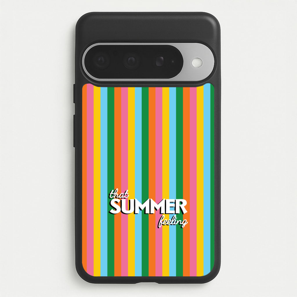 That Summer Feeling Stripes Phone Case for Google Pixel 10 Pro XL
