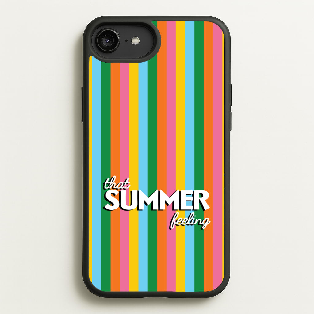 That Summer Feeling Stripes - Summer Phone Case for iPhone 6 Plus / 7 Plus / 8 Plus