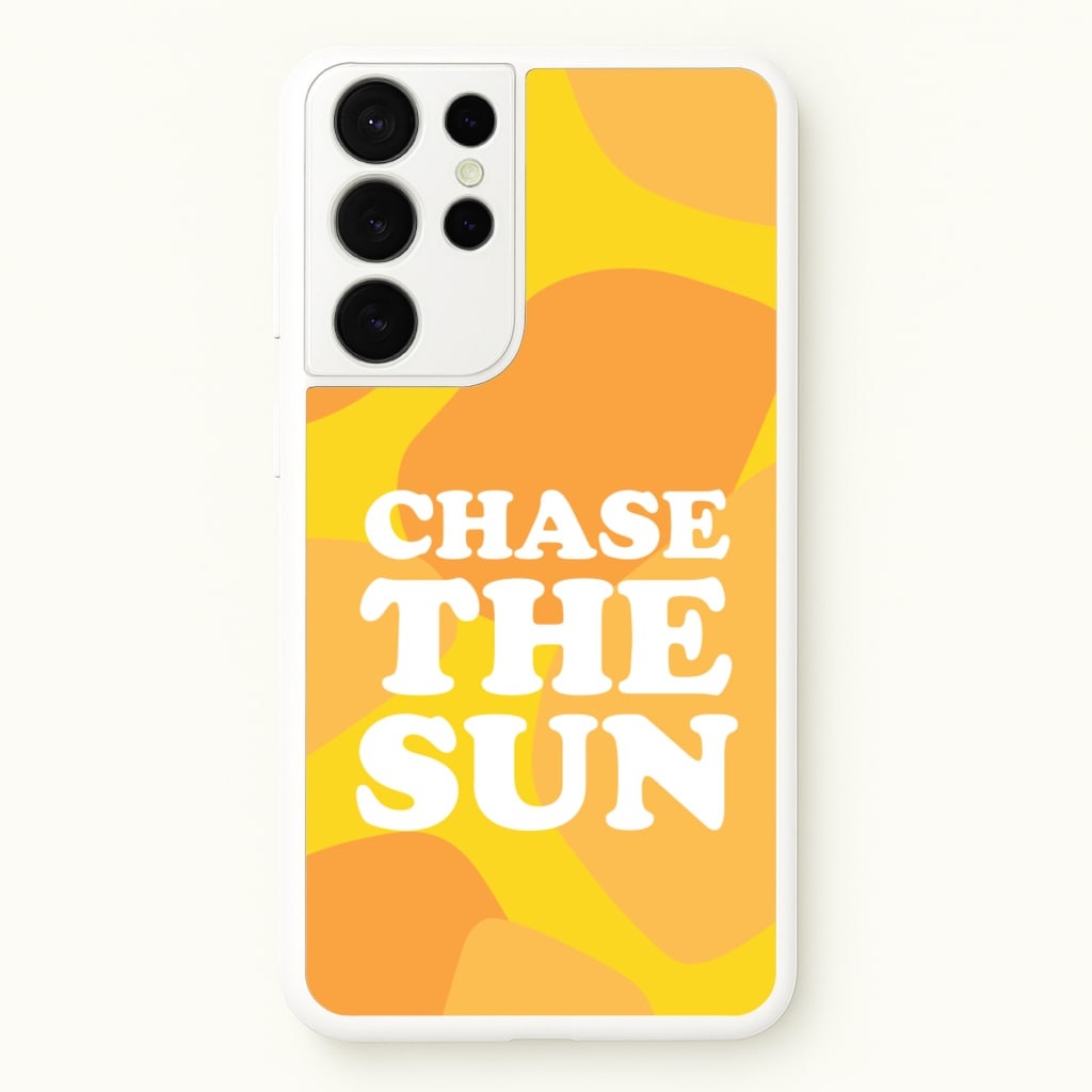 Chase The Sun - Summer Phone Case for Galaxy S21 Ultra