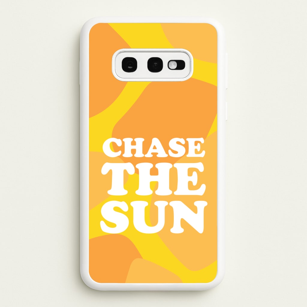Chase The Sun - Summer Phone Case for Galaxy S10e
