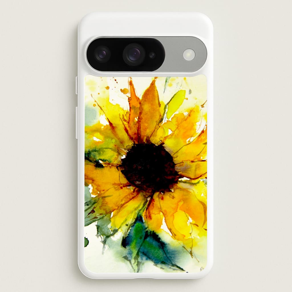 Watercolour Sunflower Phone Case for Google Pixel 10 / 10 Pro