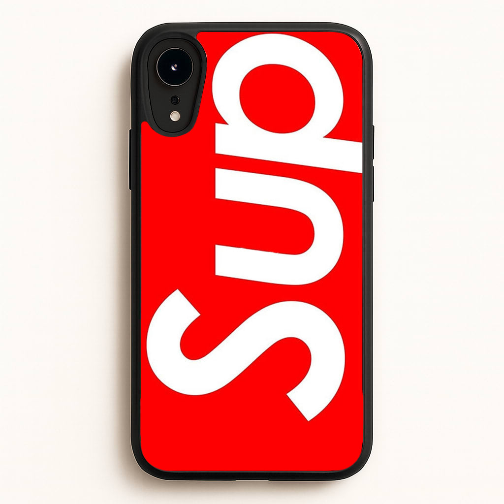 Sup Logo - Phone Case for iPhone XR