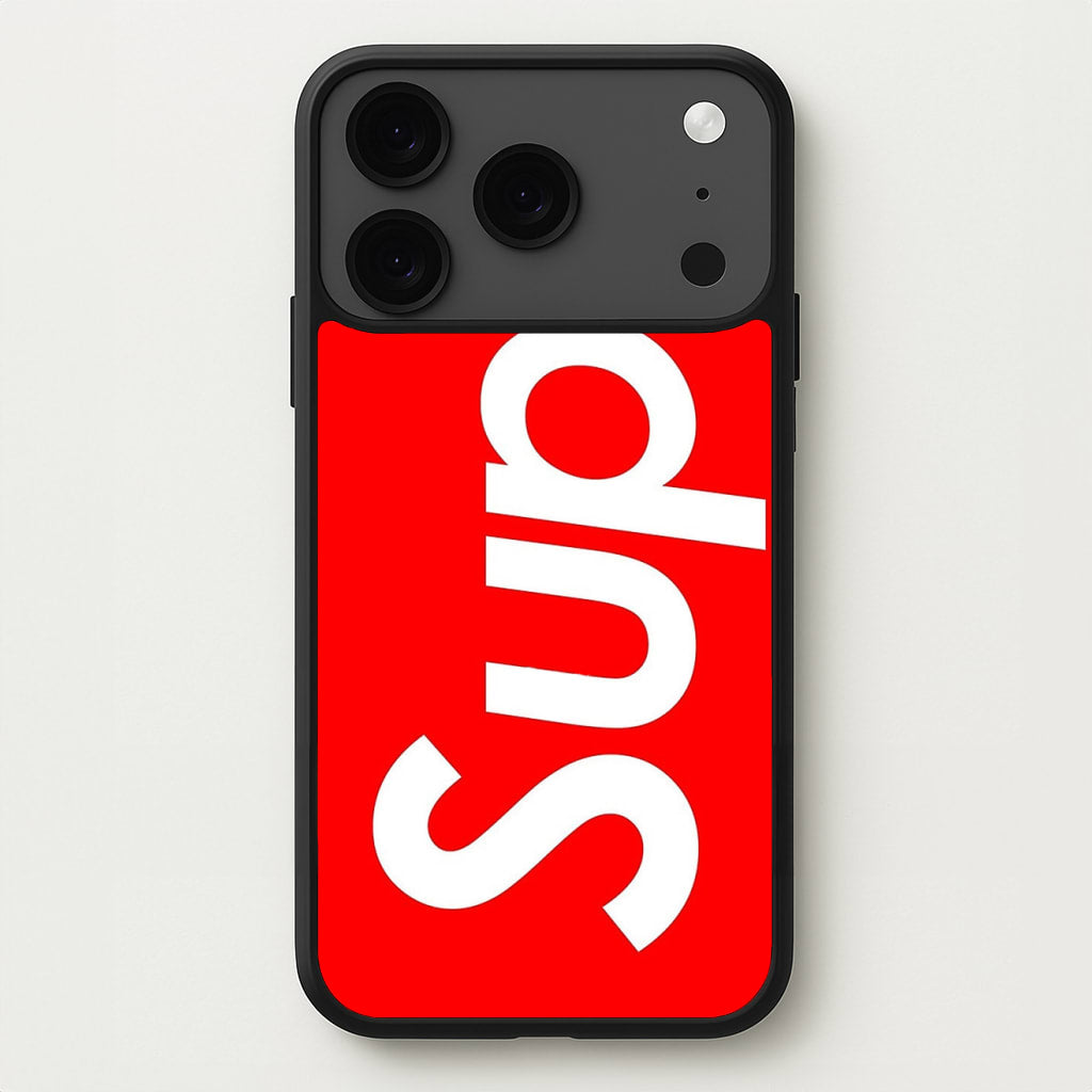 Sup Logo Phone Case for iPhone 17 Pro Max
